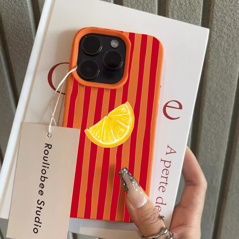เคสโทรศัพท์ซิลิโคน TPU ลายเลมอ - Phone Accessories List บทวิจารณ์และราคา